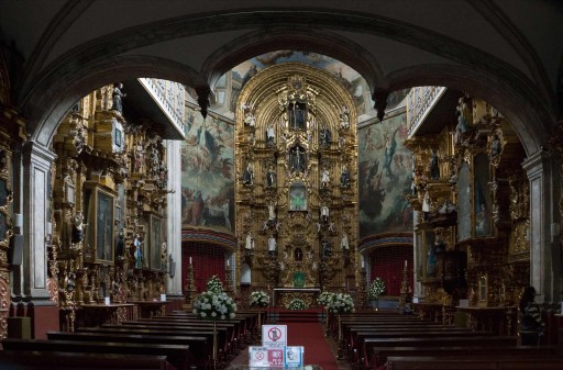 Iglesia de la Enseñanza (1772-1778). México D.F. (atribuida de Fº Guerrero y Torres))