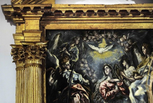 El Greco. Toledo. Retablo de la capilla Oballe de San Vicente Mártir (1607). 2012