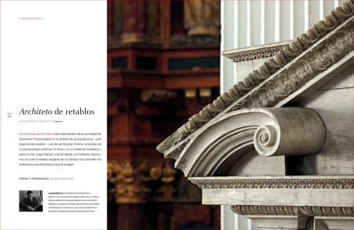 “Architeto de retablos”, (Joaquín Bérchez), ArsMagazine, núm. 26, 2015.