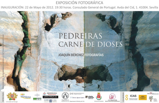 Invitación de la exposición en Sevilla