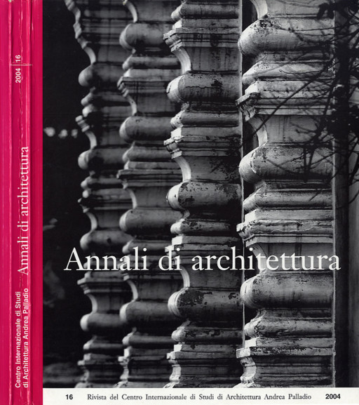 Annali di architettura, Vicenza, nº 16, 2004