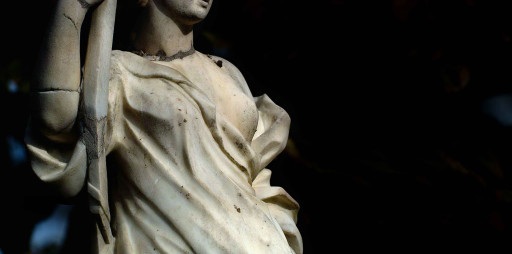 Estatua de Diana en los jardines del Real o Viveros (antiguamente en el Huerto de Pontons). Valencia