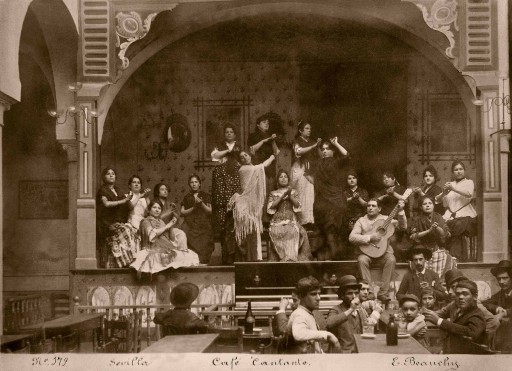 EMILIO BEAUCHY, ca. 1880. Café Cantante. España: Sevilla