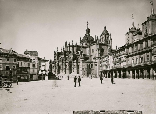 Casiano ALGUACIL, 1862-1906. [en torno a 1866]
Plaza Mayor. Castilla la Vieja: Segovia
