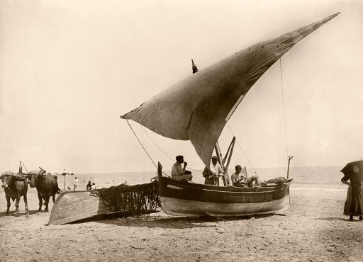 ANNA M. CHRISTIAN, 1915. Barca de pesca, Valencia