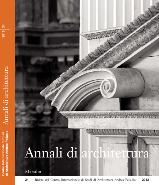 Annali di architettura, Vicenza, nº 24, 2012