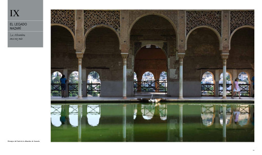 Estanque del Partal. La Alhambra (Por la Historia de España)
