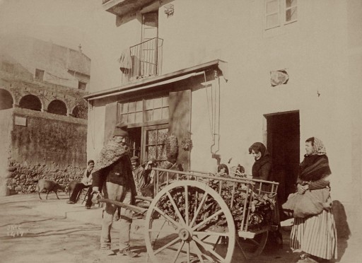 JOSEP MARÍA CAÑELLAS, 1888-89. Paisanos del Alto Ampurdá. Cataluña: Gerona